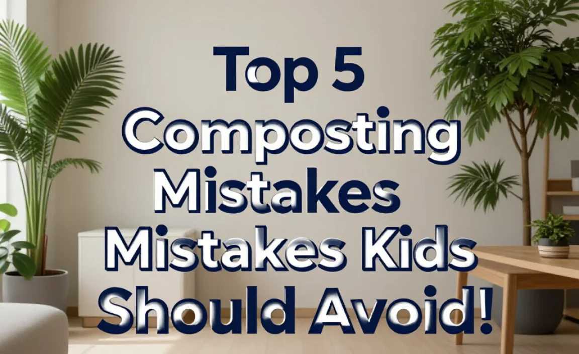 Top 5 Composting Mistakes Kids Should Avoid!