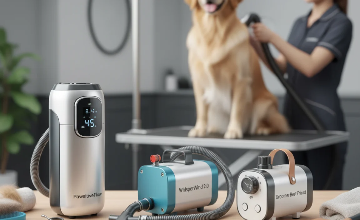 Top Air Compressor Candidates for Pet Grooming