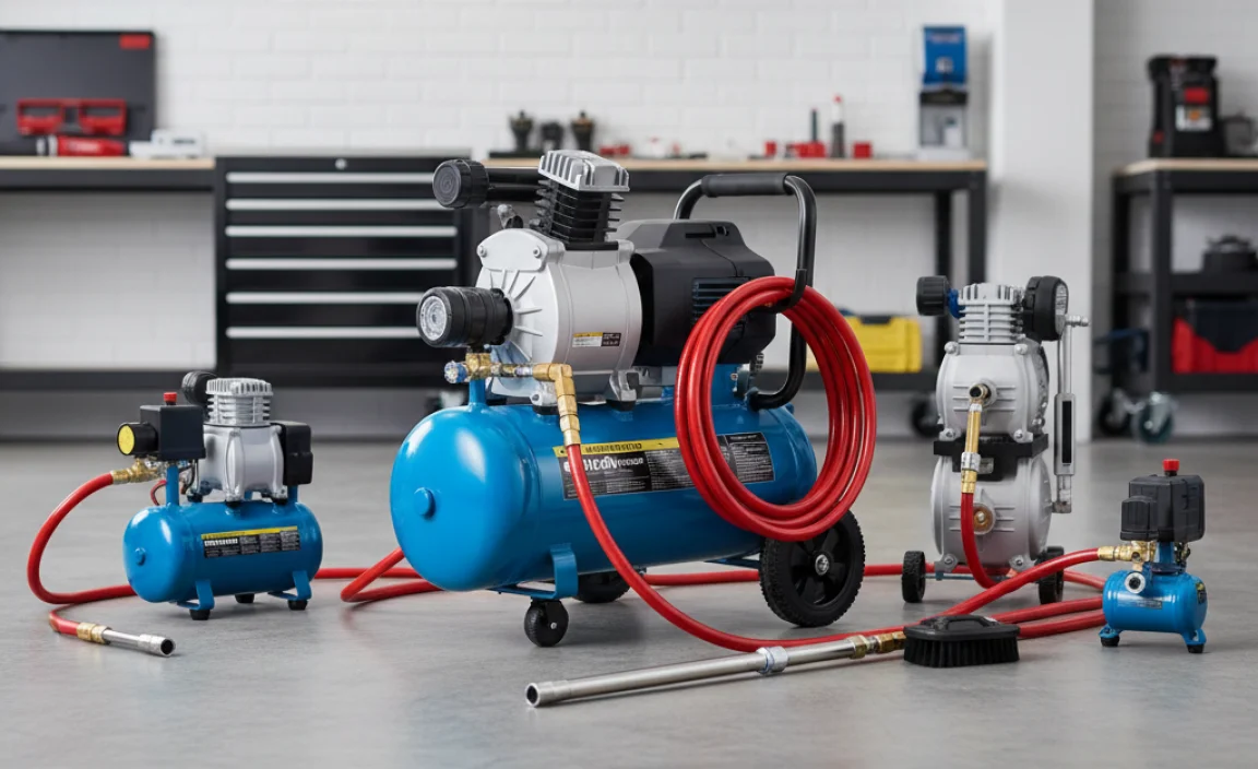 Top Air Compressor Types for Effortless Line Blowing