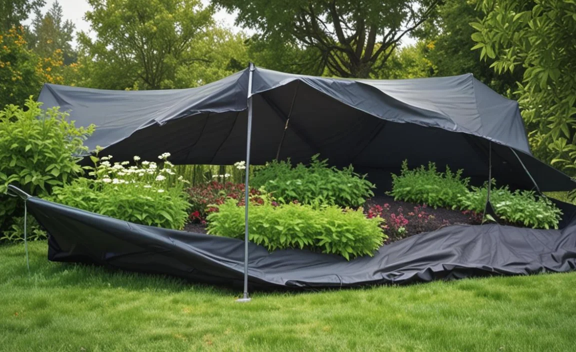 Top Black Tarps for Weed Control: Best Picks for Your Garden