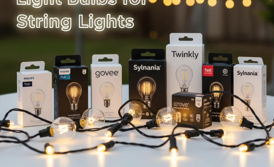Top Brands of LED Light Bulbs for String Lights