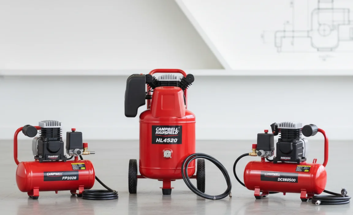 Top Campbell Hausfeld Oil-Free Air Compressor Models to Consider