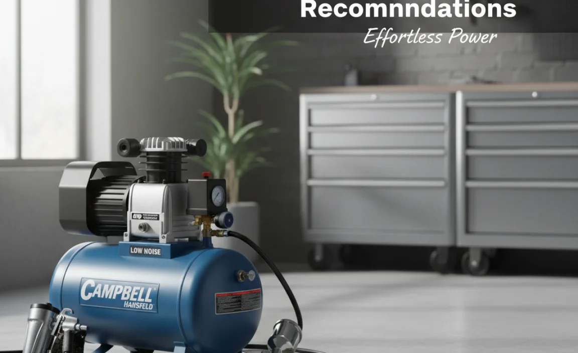 Top Campbell Hausfeld Quiet Air Compressor Recommendations