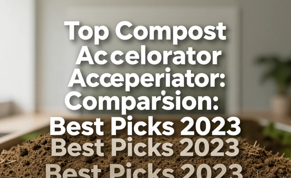 Top Compost Accelerator Comparison: Best Picks 2023