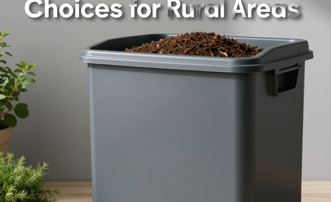 Top Compost Bin Choices for Rural Areas