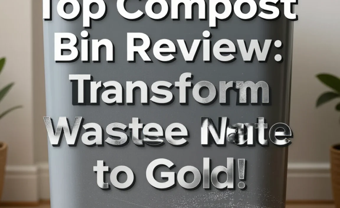 Top Compost Bin Review: Transform Waste to Gold!