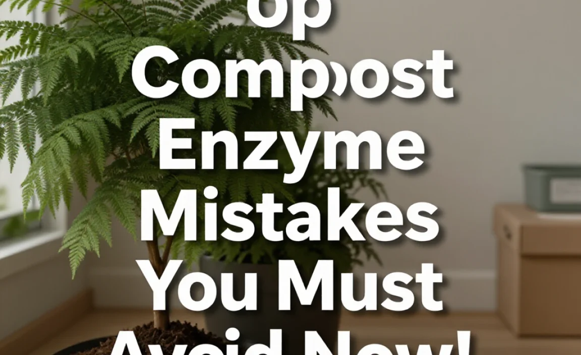 Top Compost Enzyme Mistakes You Must Avoid Now!