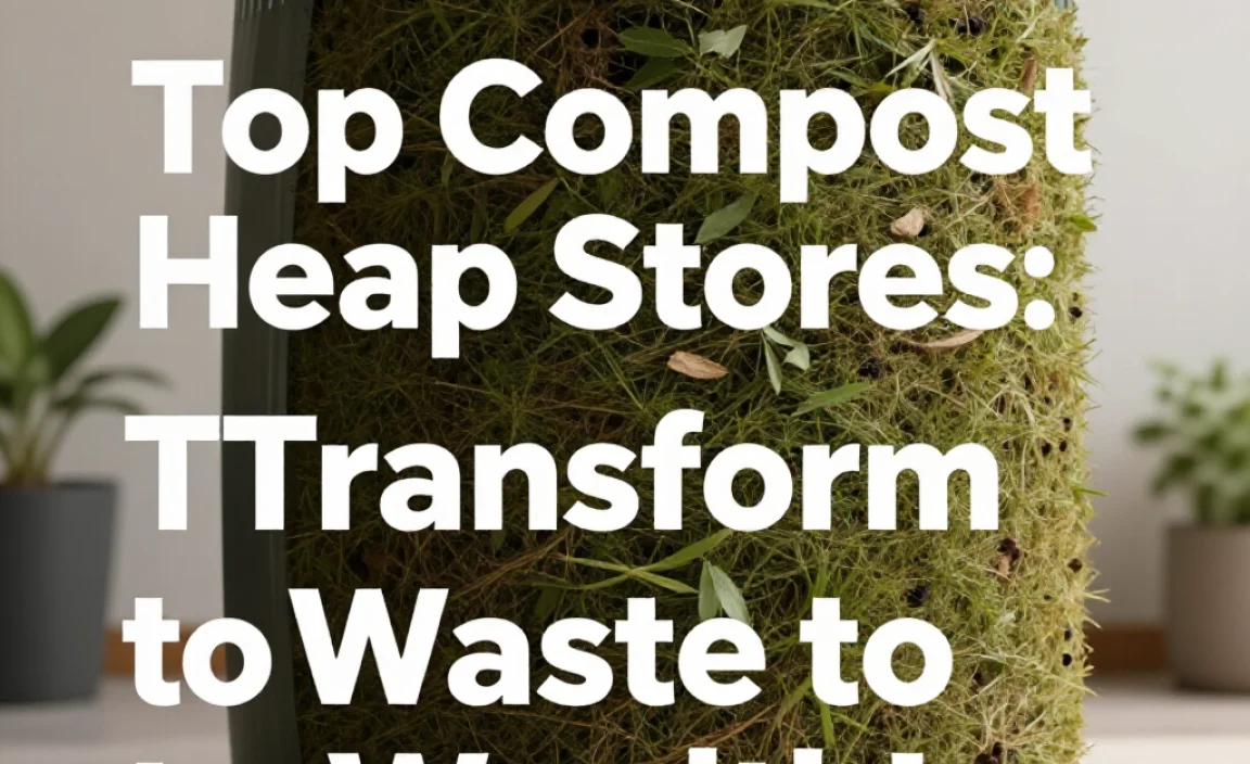 Top Compost Heap Stores: Transform Waste to Wealth!