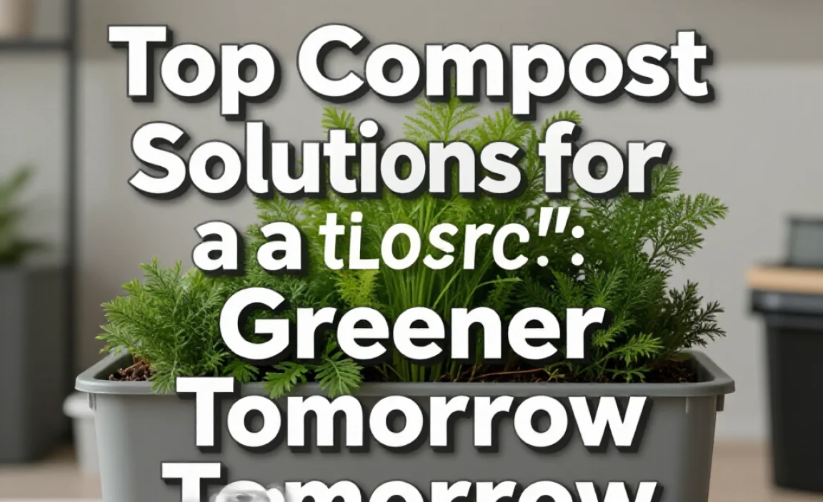 Top Compost Solutions for a Greener Tomorrow
