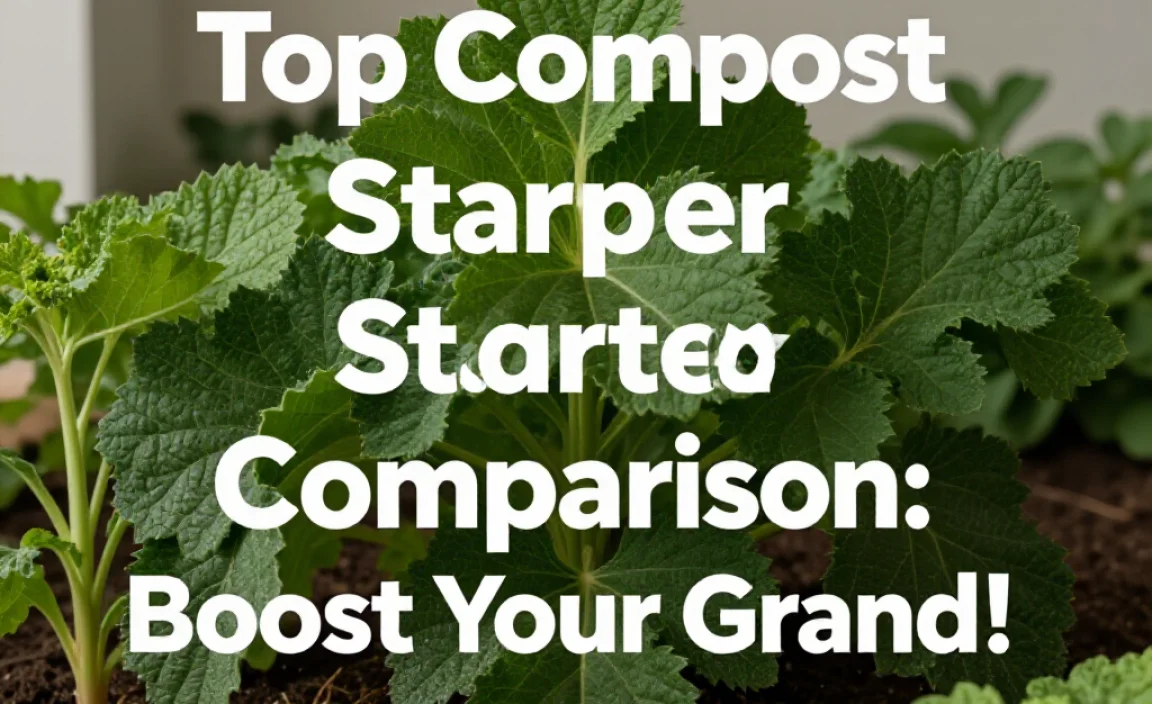 Top Compost Starter Comparison: Boost Your Garden!