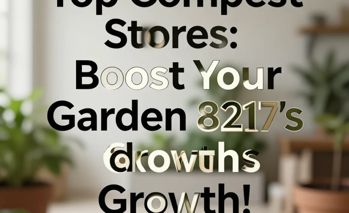 Top Compost Stores: Boost Your Garden’s Growth!