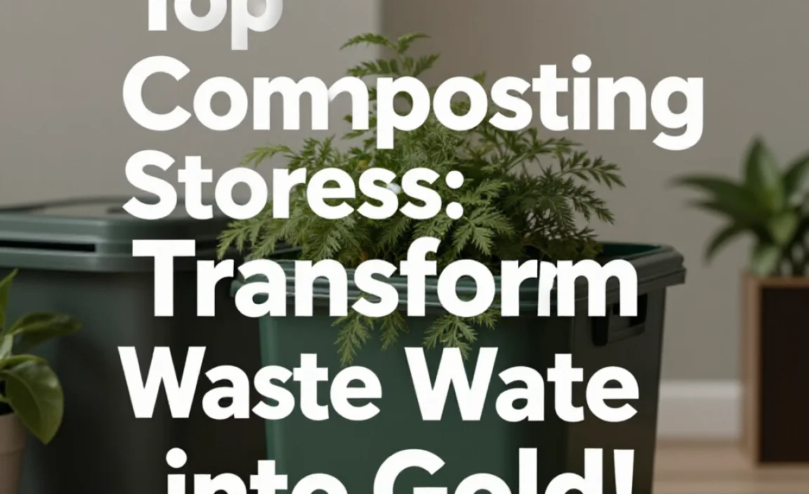 Top Composting Stores: Transform Waste into Gold!