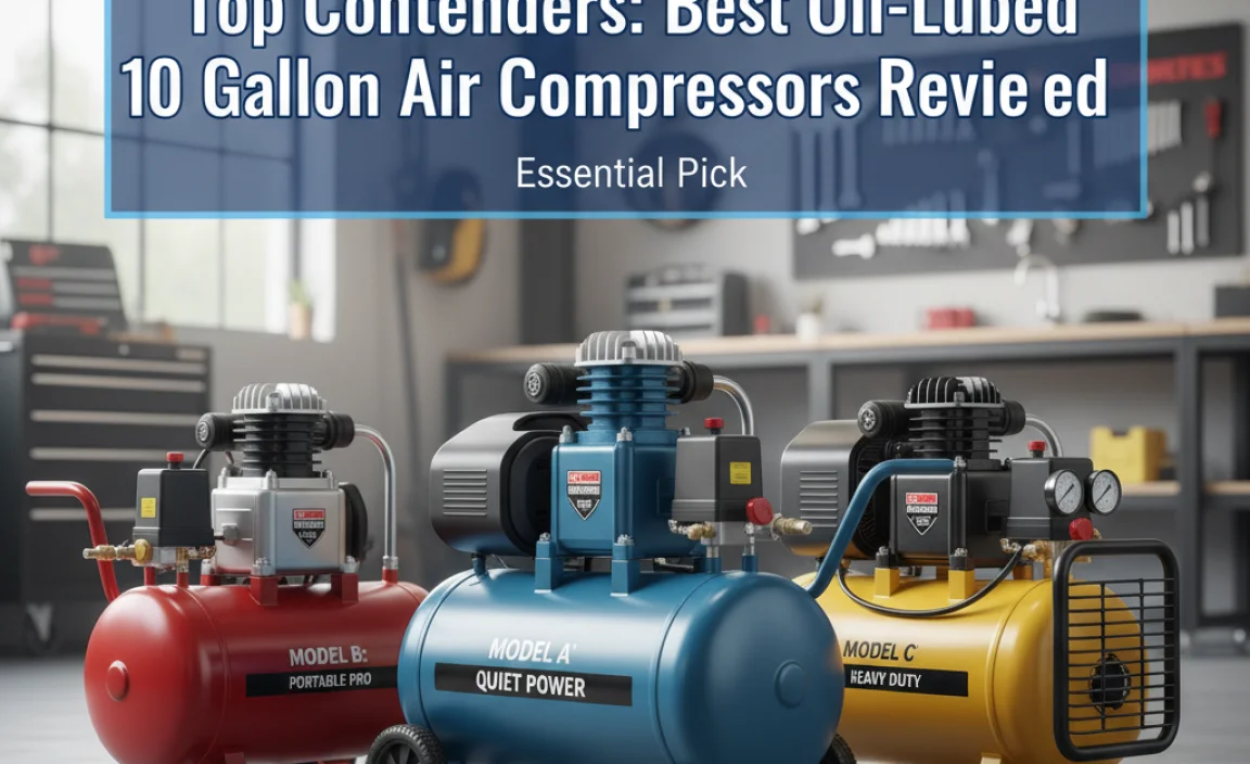 Top Contenders: Best Oil-Lubed 10 Gallon Air Compressors Reviewed
