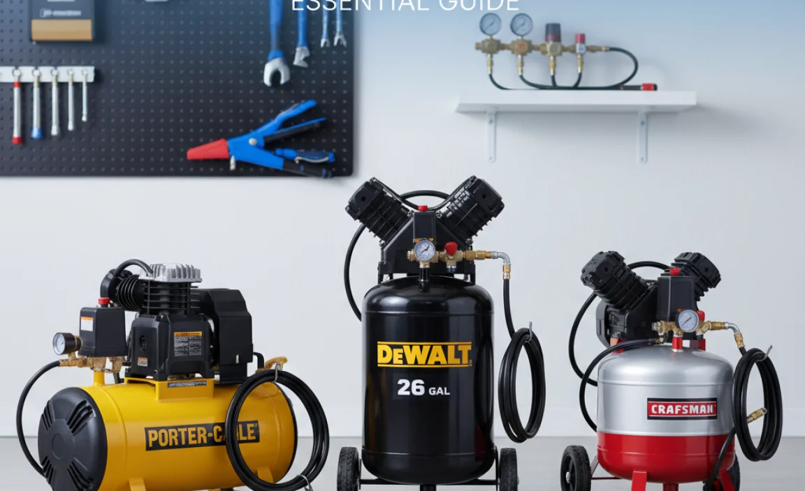 Top Contenders: Our Picks for the Best Oil-Free 26 Gallon Air Compressors