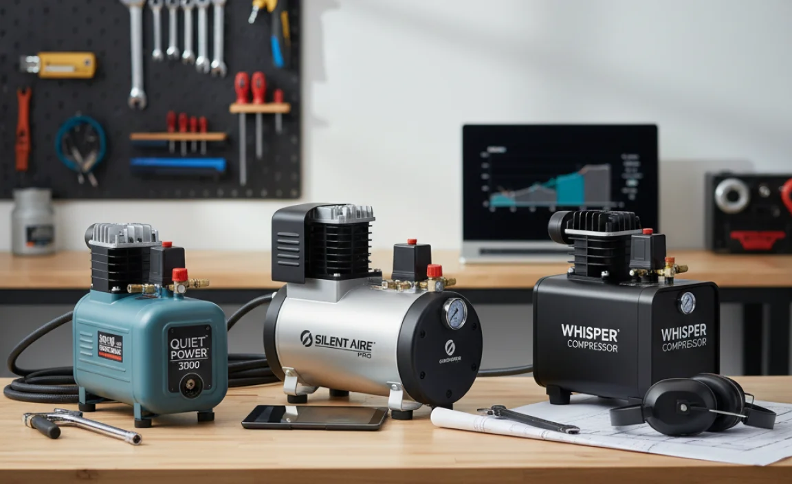 Top Contenders: Our Picks for the Best Ultra Quiet 3 Gallon Air Compressors