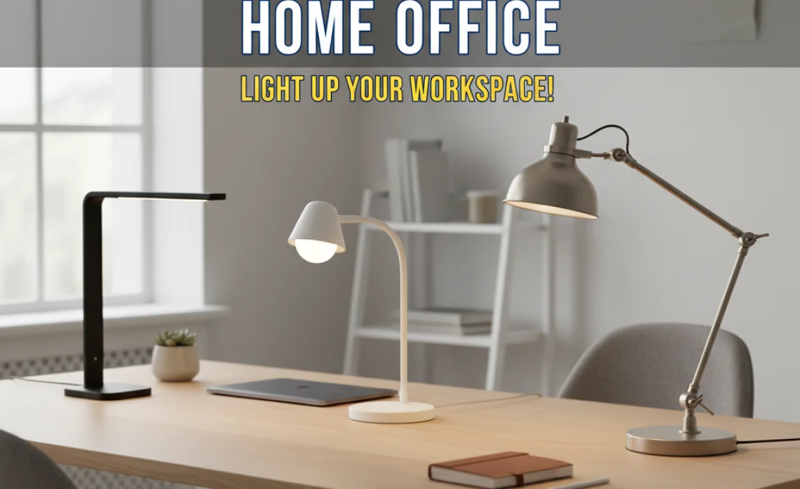 Top Desk Lamps For Home Office: Light Up Your Workspace!