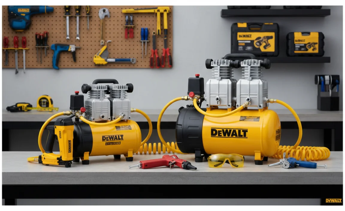 Top DeWalt Pancake Air Compressors for Homeowners