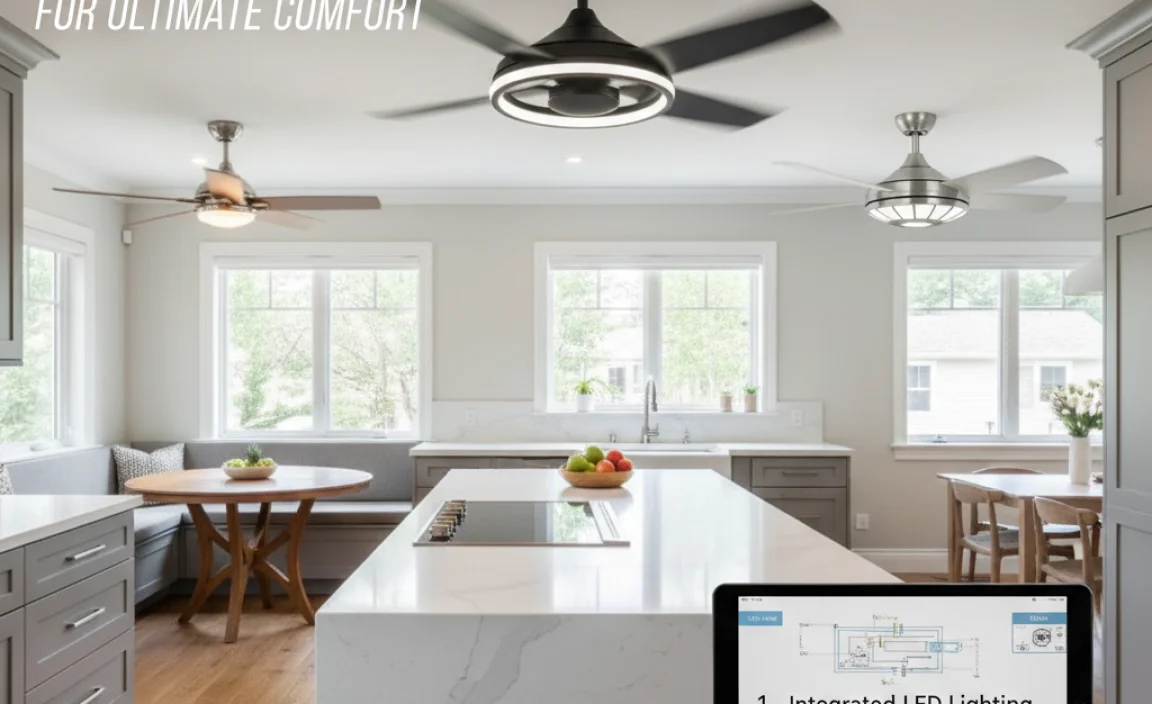 Top Features of the Best Kitchen Ceiling Fans