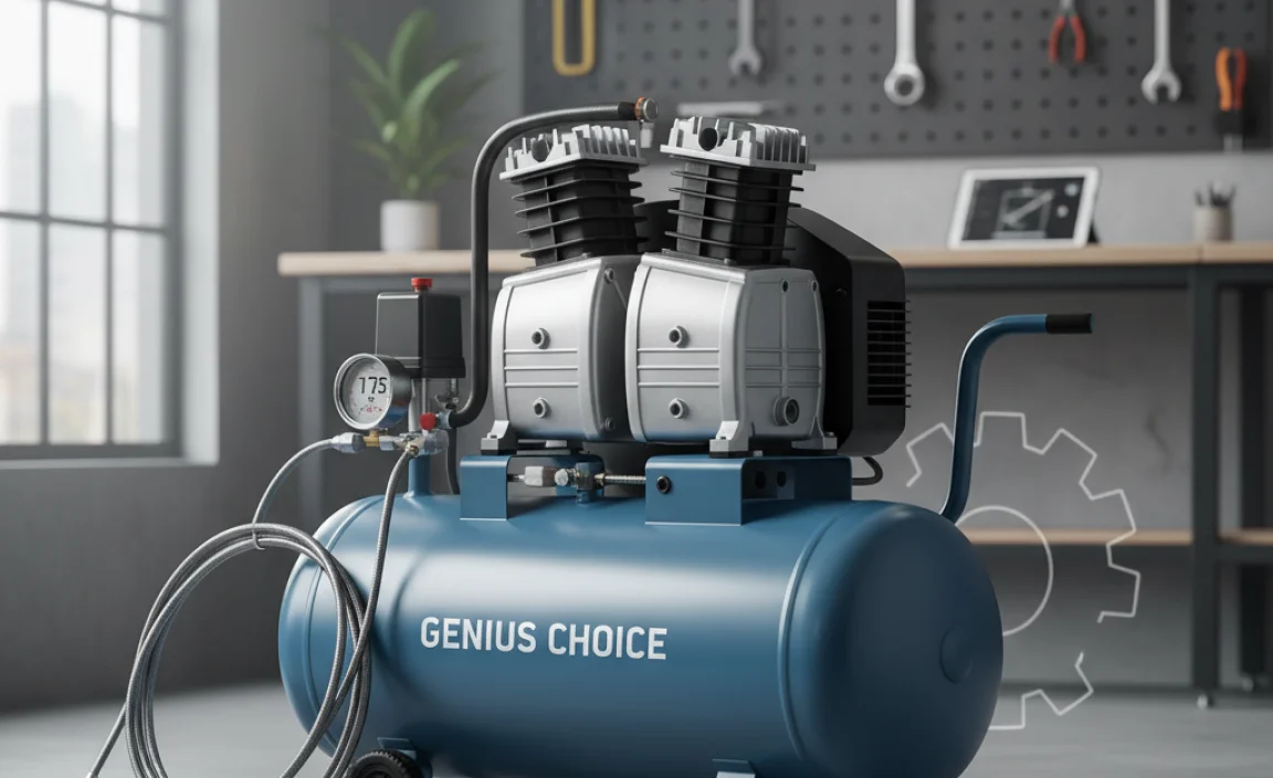 Top Features That Make a 20-Gallon Two-Stage Compressor &ldquo;Genius&rdquo;