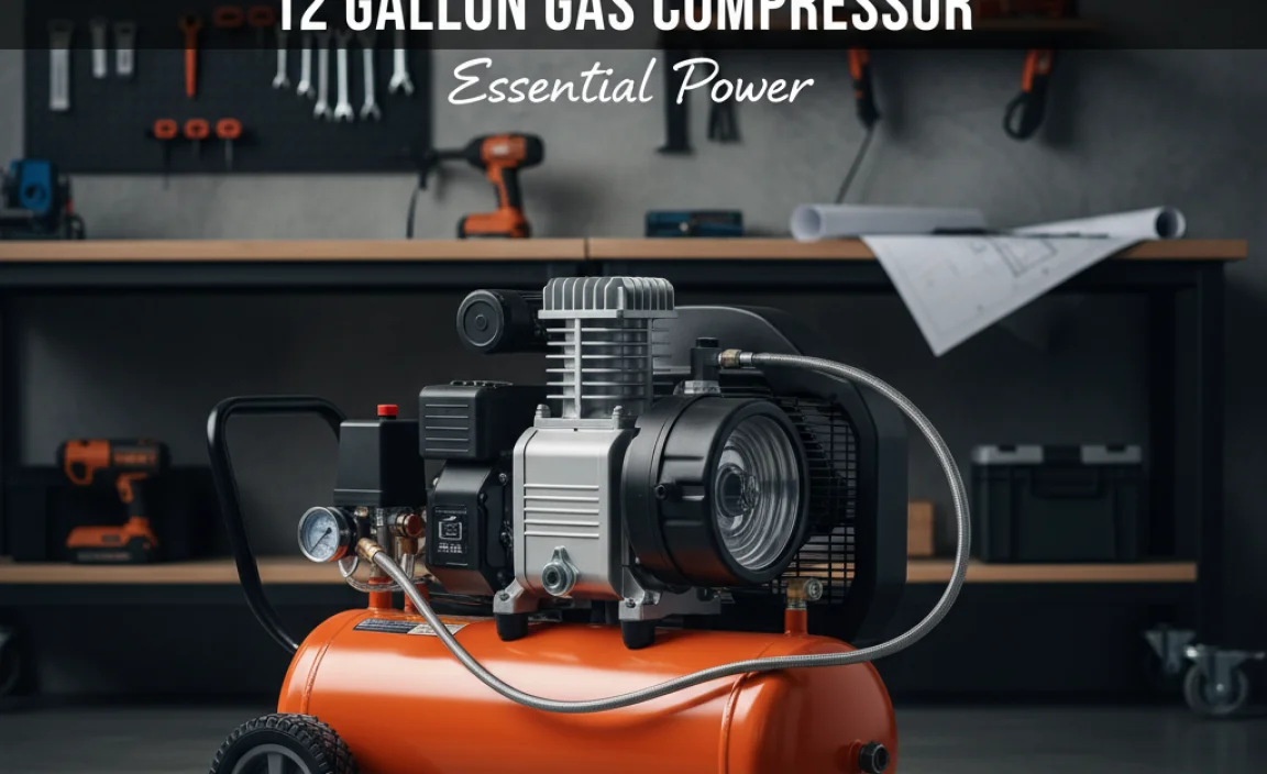 Top Features to Consider for Your 12 Gallon Gas Compressor