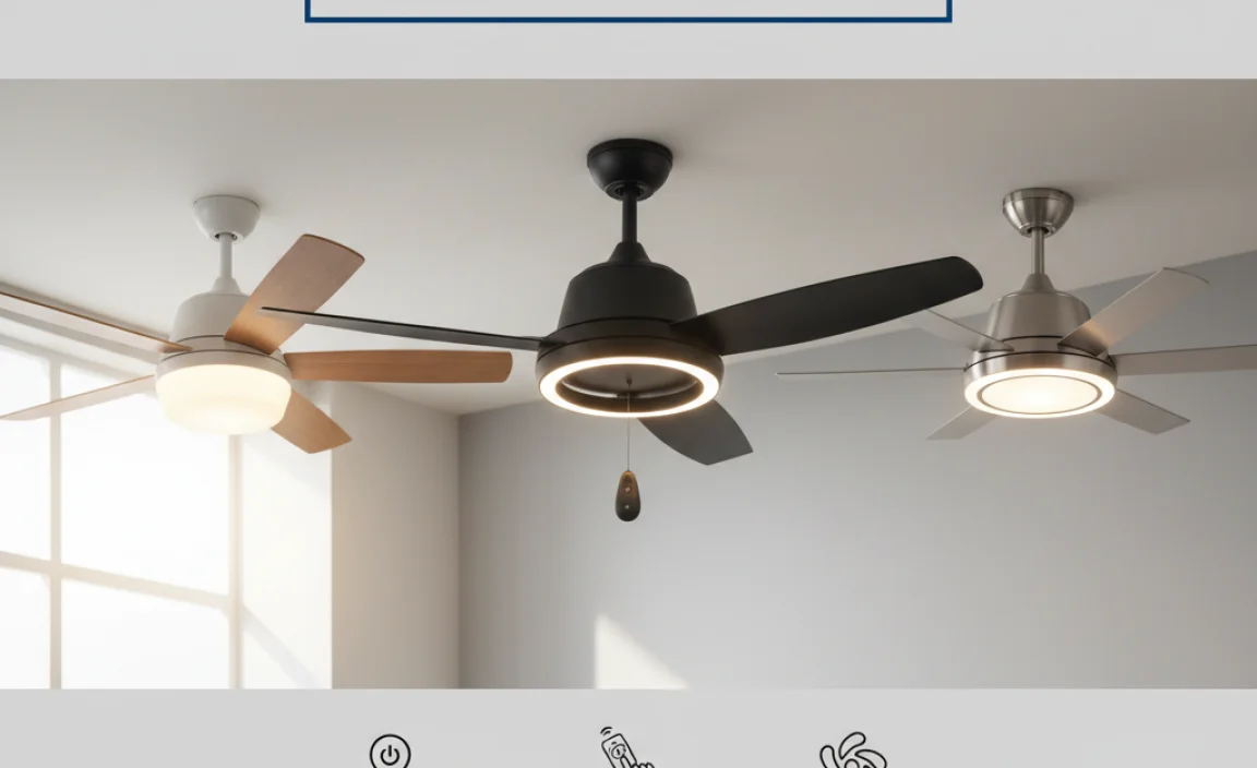 Top Features to Look for in Ceiling Fans with Lights and Remote