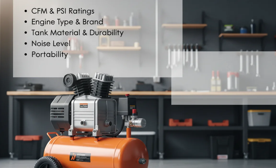 Top Gas-Powered 26-Gallon Air Compressor Considerations