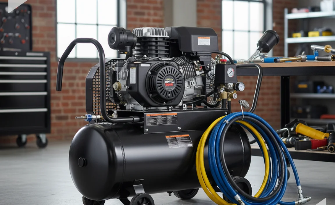 Top Gas Powered 27 Gallon Air Compressors (Examples and Considerations)