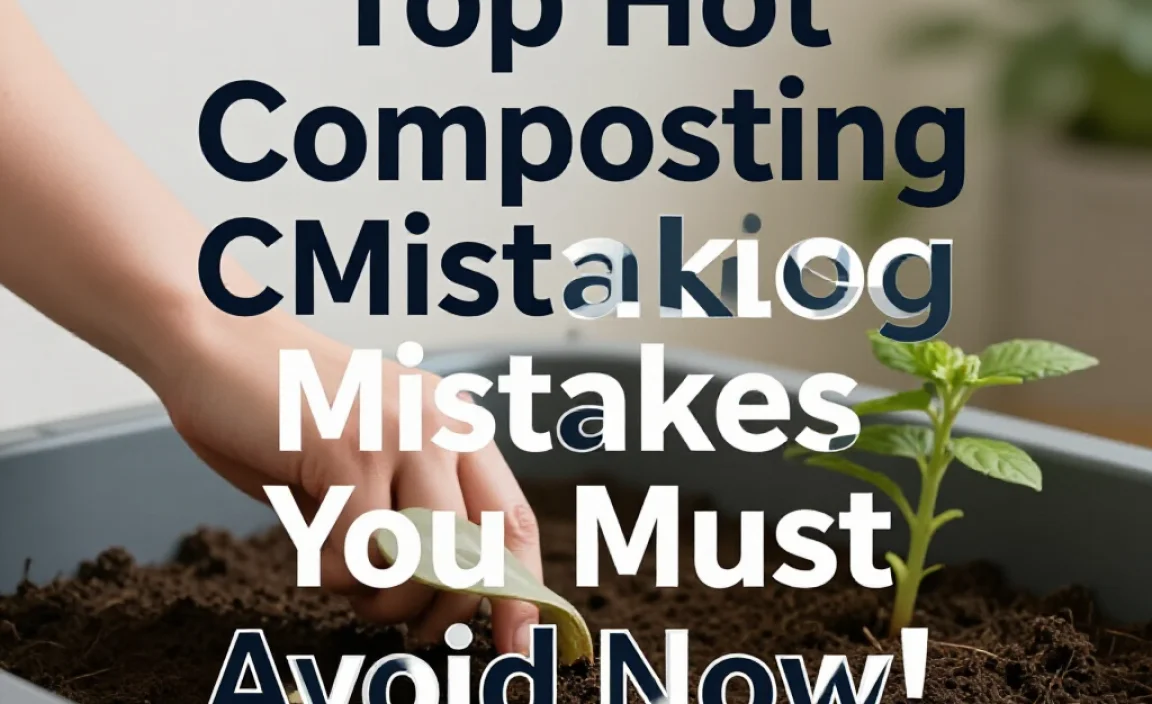 Top Hot Composting Mistakes You Must Avoid Now!