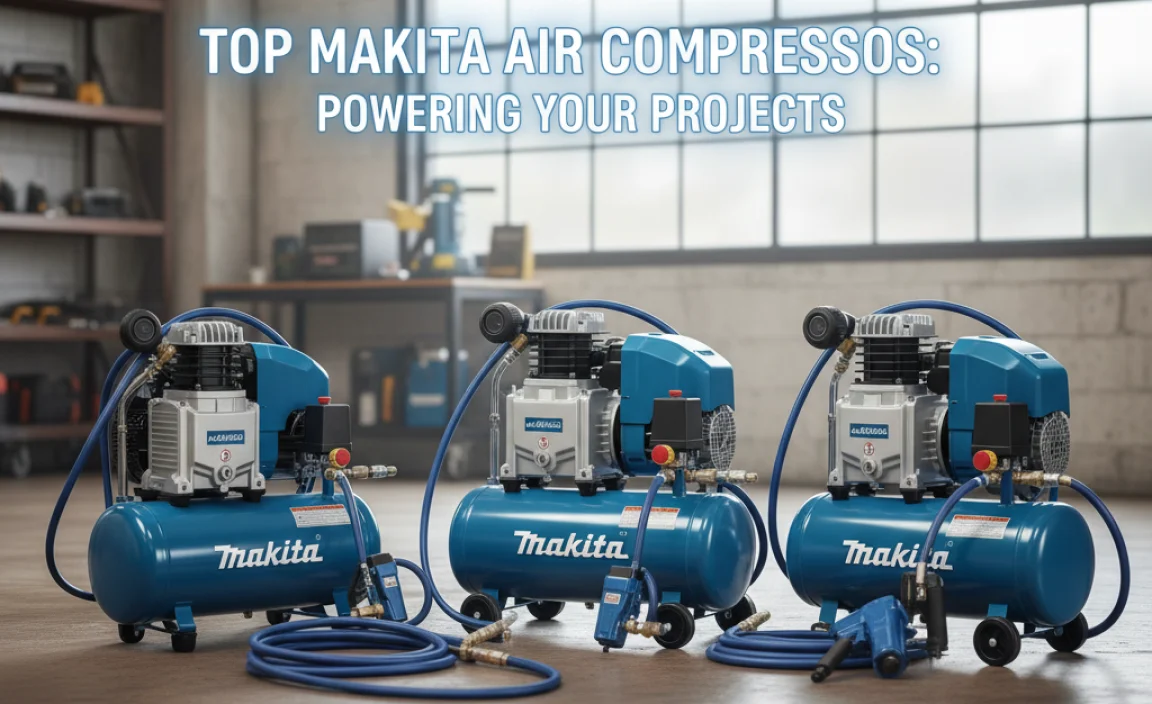 Top Makita Air Compressors: Powering Your Projects