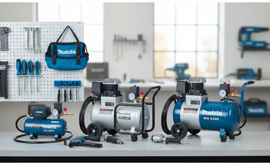 Top Makita Horizontal Air Compressor Models: A Practical Look
