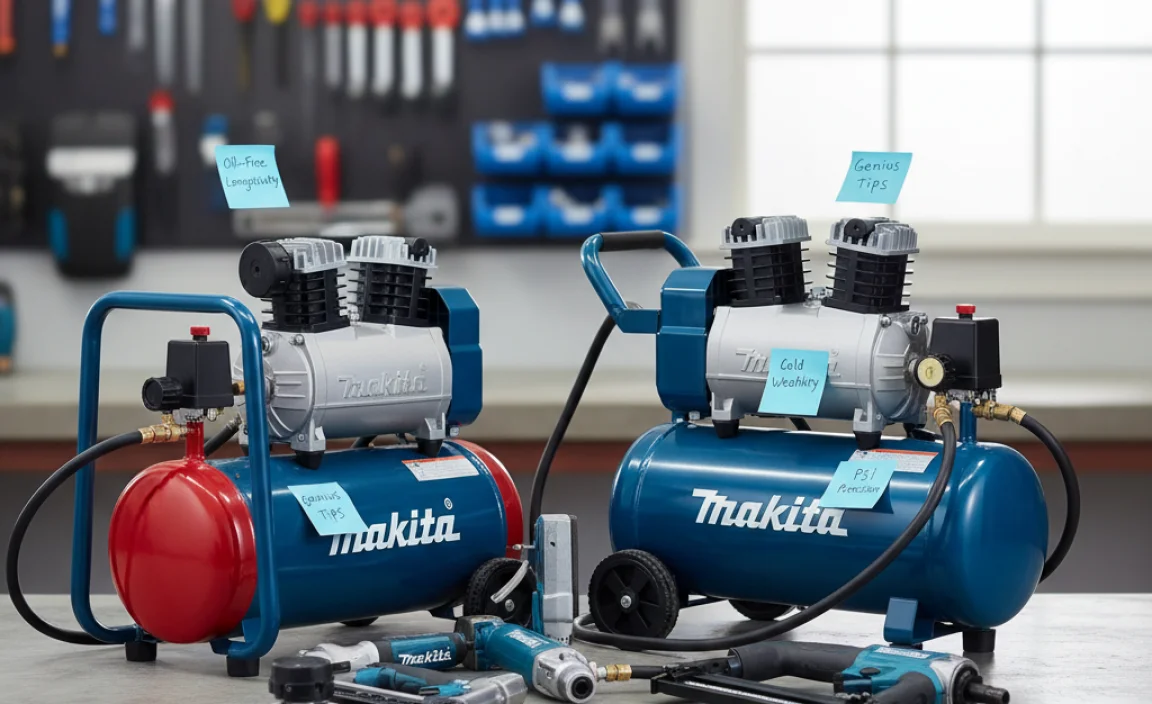 Top Makita Twin Stack Air Compressor Models (and What Makes Them Great)