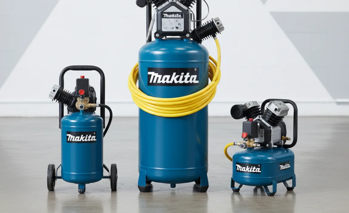 Top Makita Vertical Air Compressors for Everyday Use