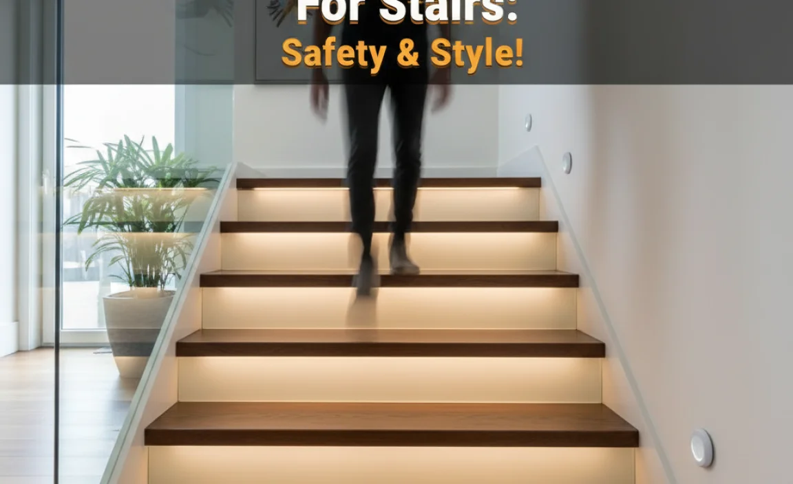 Top Motion Activated Lights For Stairs: Safety & Style!