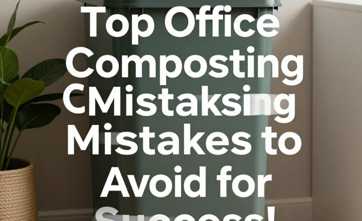 Top Office Composting Mistakes to Avoid for Success!