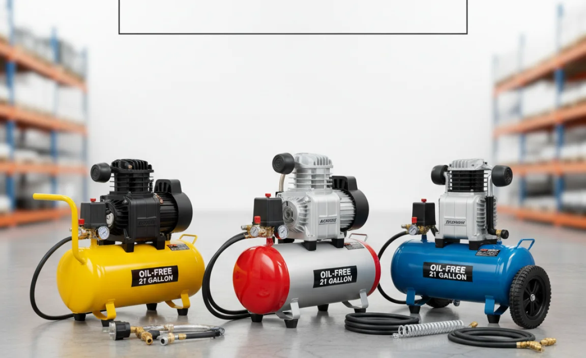 Top Oil-Free 21 Gallon Air Compressor Recommendations (Based on Common Features & Performance)