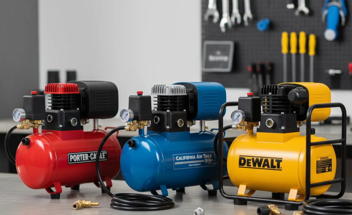 Top Oil-Lubed 3 Gallon Air Compressor Recommendations (Examples)