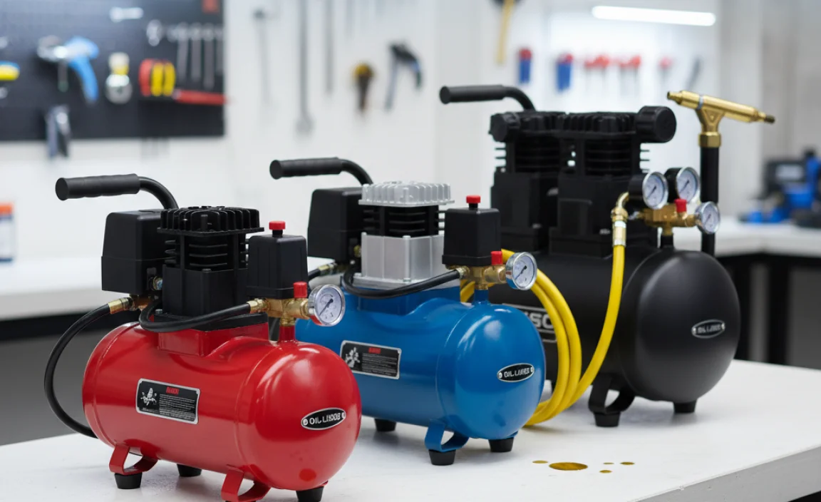 Top Picks: Best Oil-Lubed 1 Gallon Air Compressors
