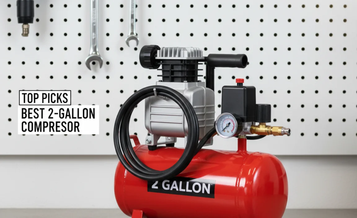 Top Picks for the Best Single-Stage 2 Gallon Air Compressor