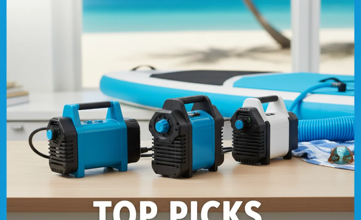 Top Picks: The Best Air Compressors for Inflatable Paddle Boards