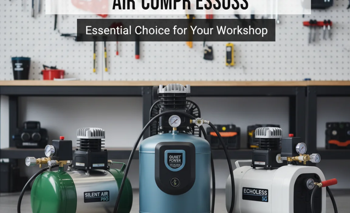 Top Picks: The Best Quiet 5 Gallon Air Compressors