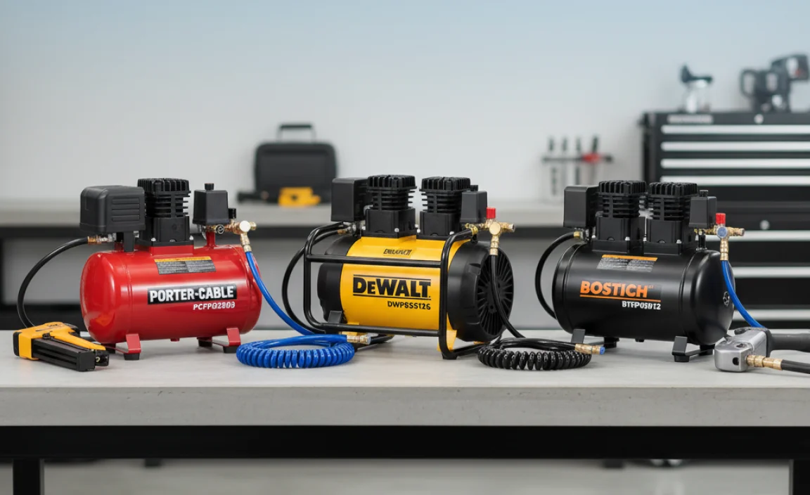 Top Picks: The Best Single-Stage 4-Gallon Air Compressors for Around the House