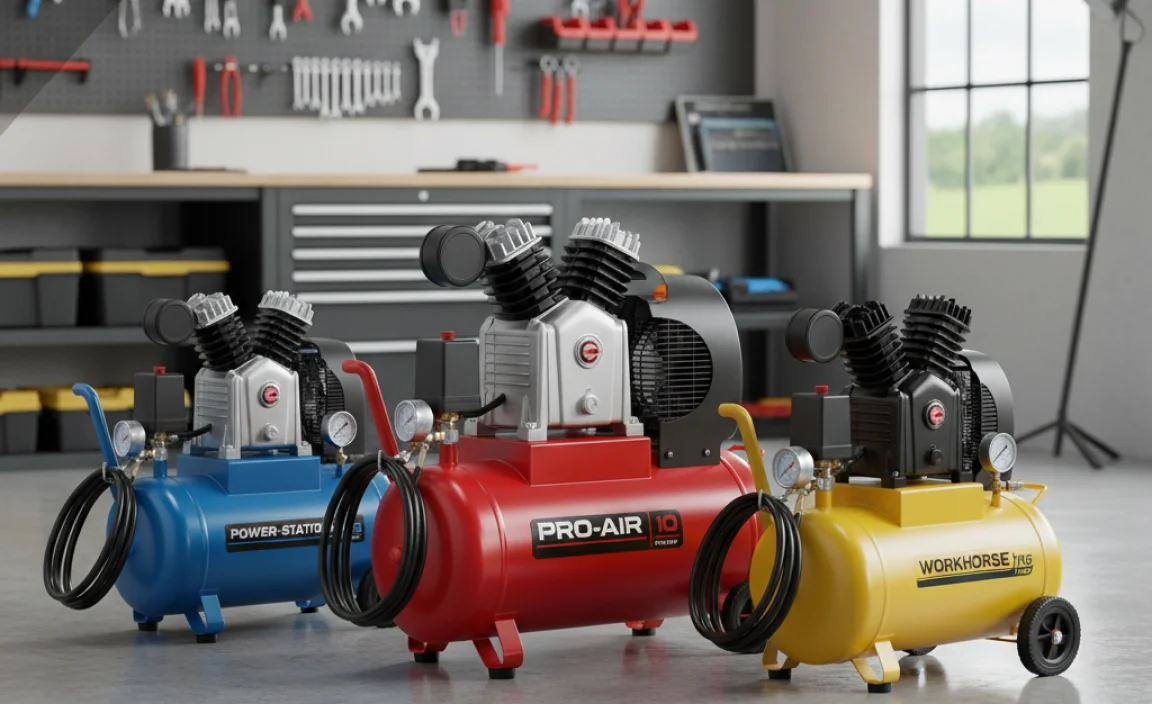 Top Picks: The Best Two-Stage 10 Gallon Air Compressors on the Market