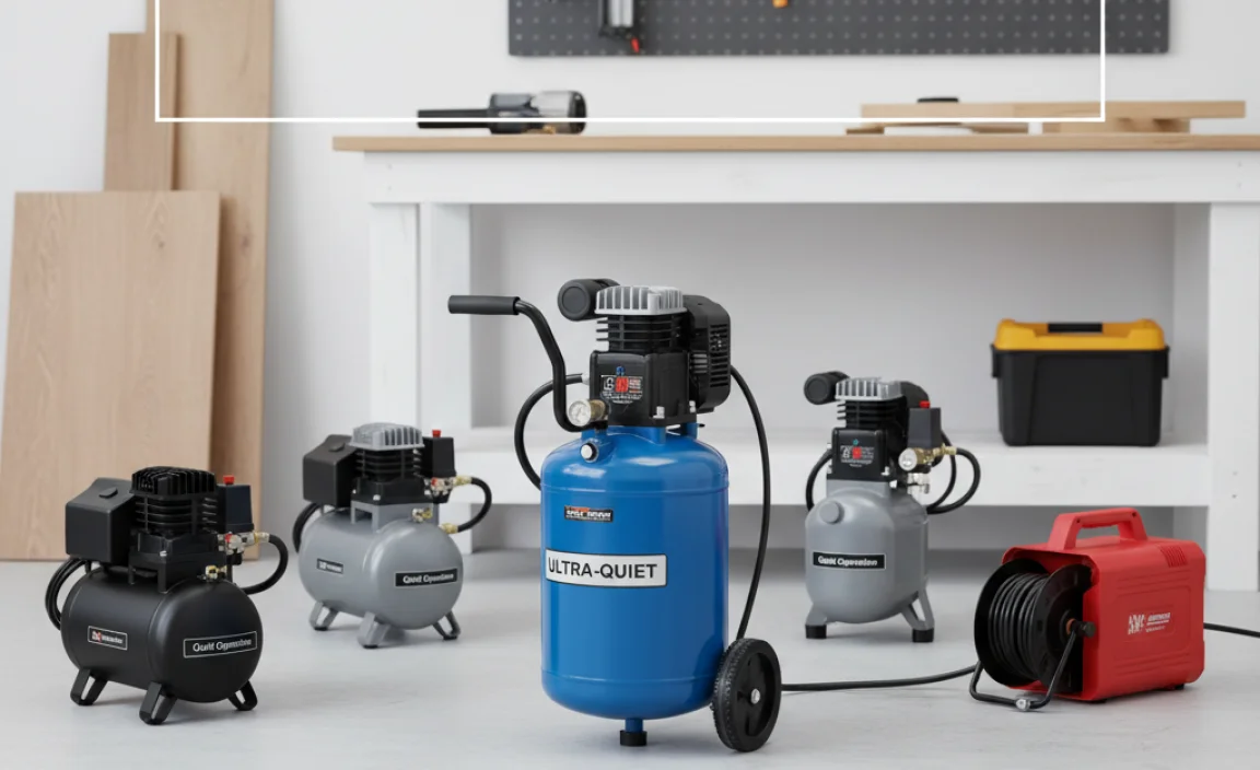Top Quiet 8 Gallon Air Compressor Picks for Homeowners