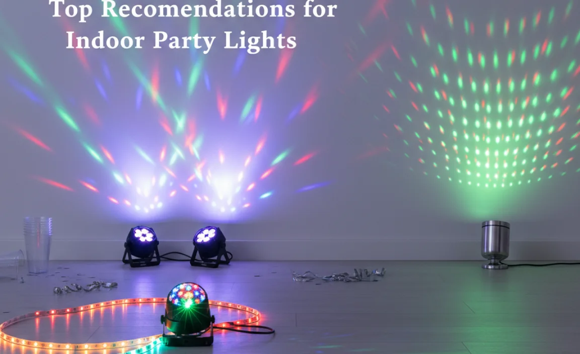 Top Recommendations for Indoor Party Lights