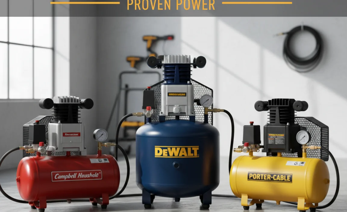 Top Single-Stage 15 Gallon Air Compressors: Our Top Picks