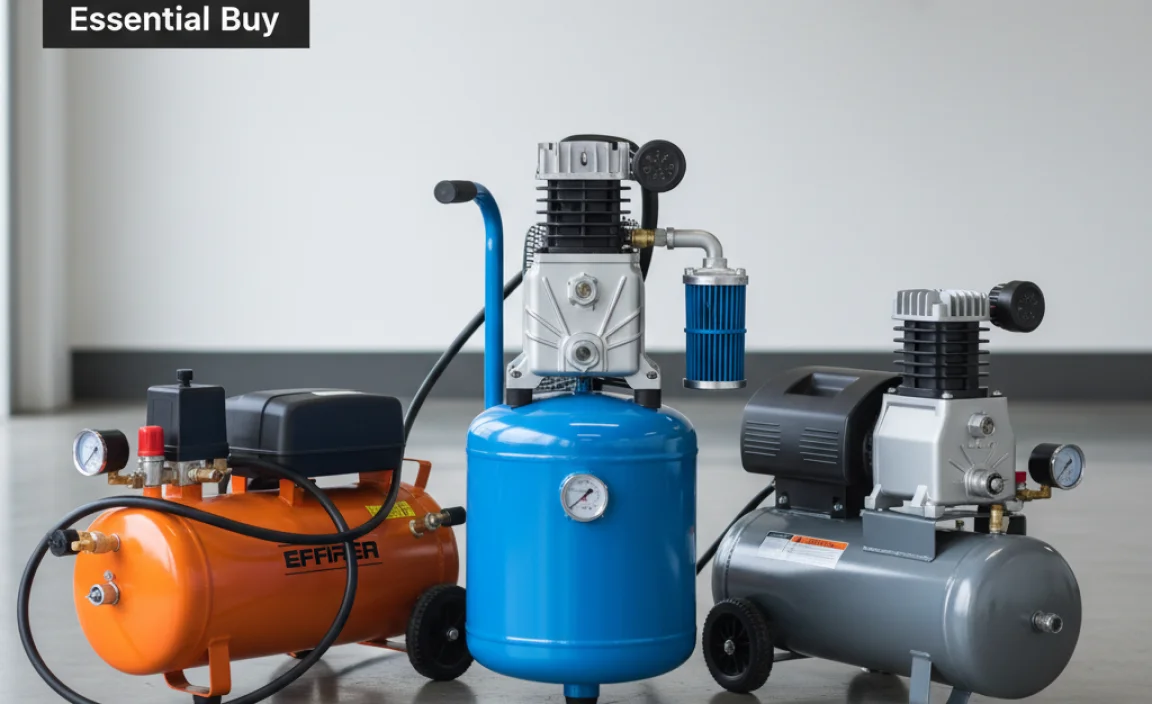 Top Single-Stage 20 Gallon Air Compressors: Our Top Picks