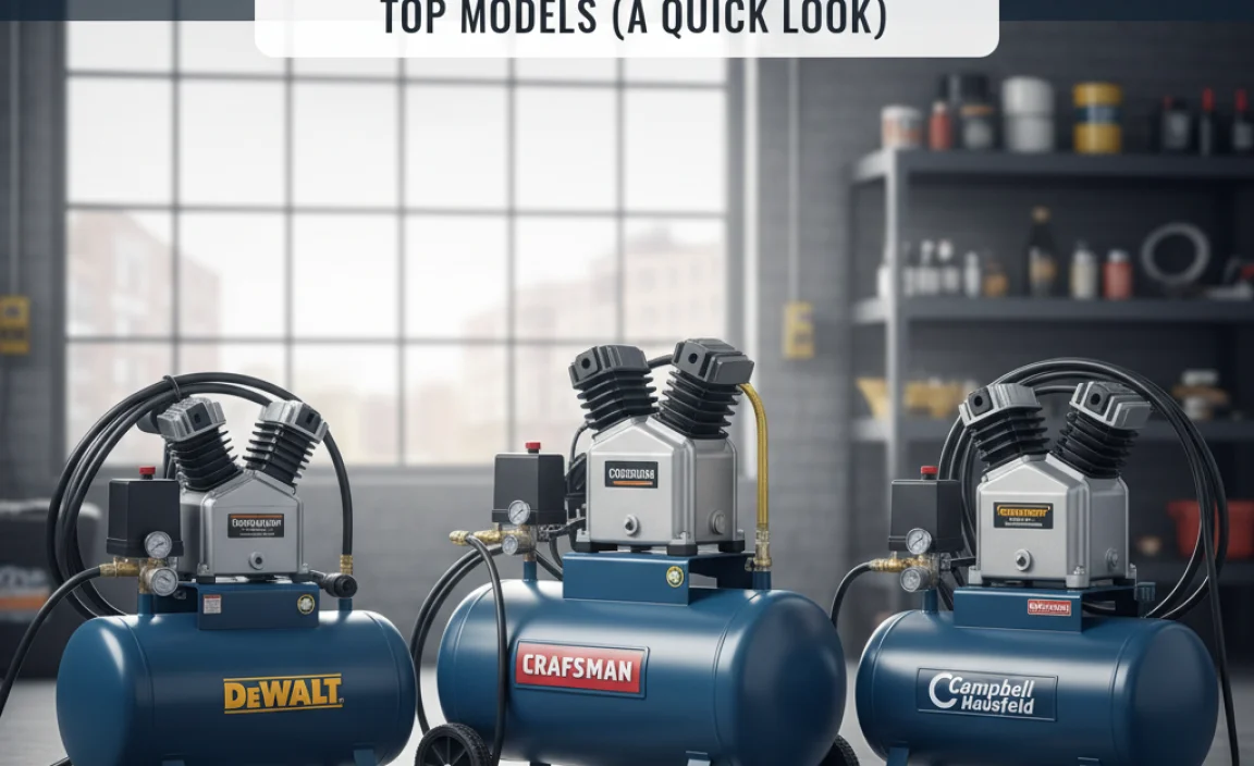 Top Single-Stage 26 Gallon Air Compressor Models (A Quick Look)