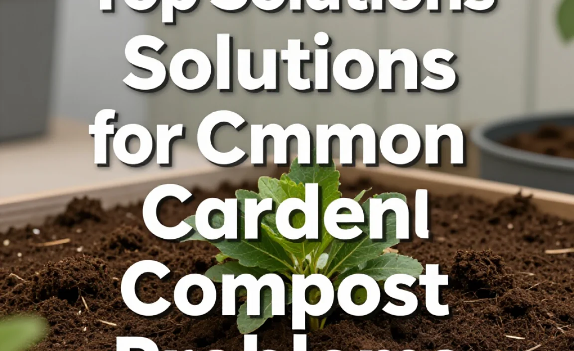 Top Solutions for Common Garden Compost Problems