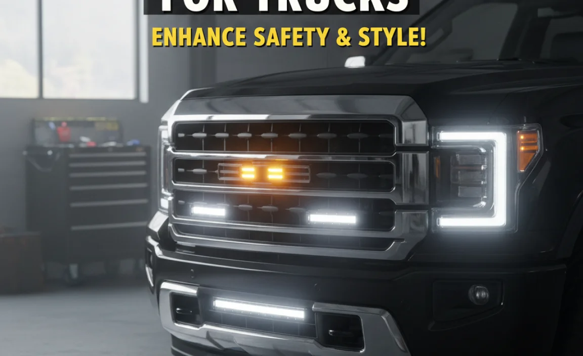 Top Strobe Light Kits For Trucks: Enhance Safety & Style!