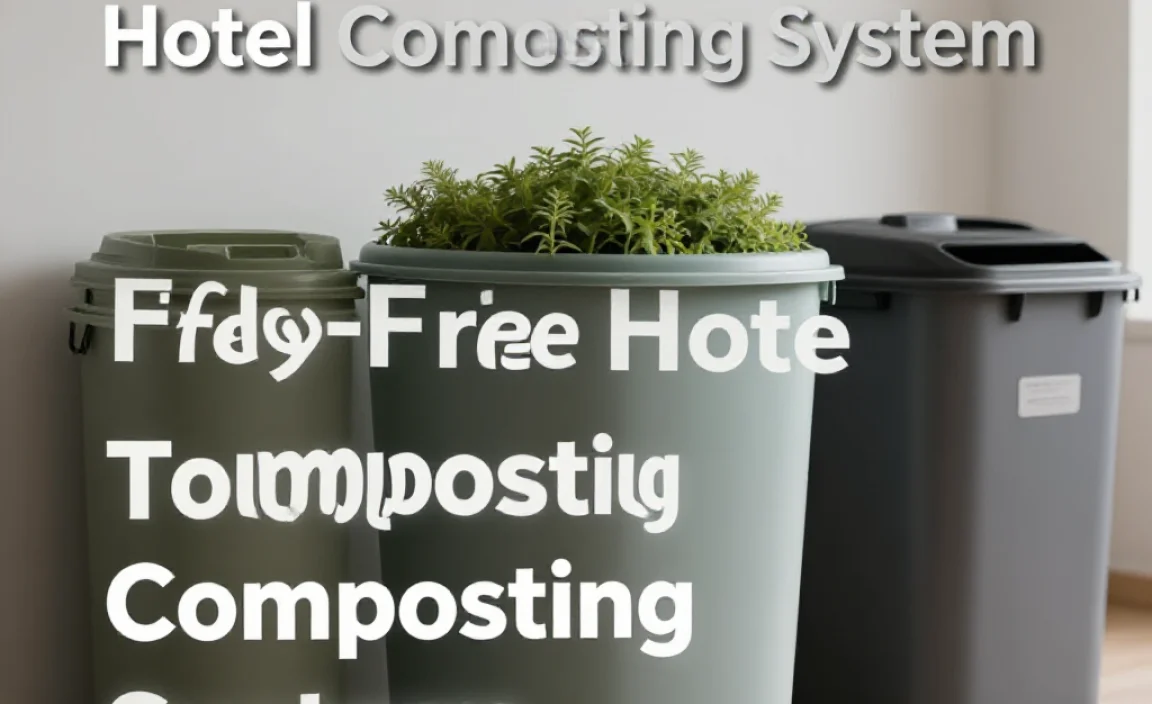 Top Tips for a Fly-Free Hotel Composting System